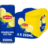 Een afbeelding van Lipton Ice tea sparkling 4-pack