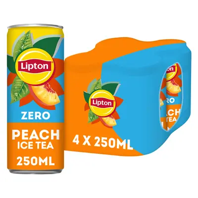 pdp-image-Lipton Ice tea peach zero sugar 4-pack