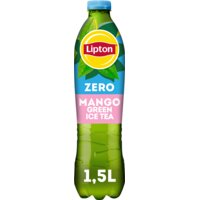 Een afbeelding van Lipton Ice tea green mango zero sugar