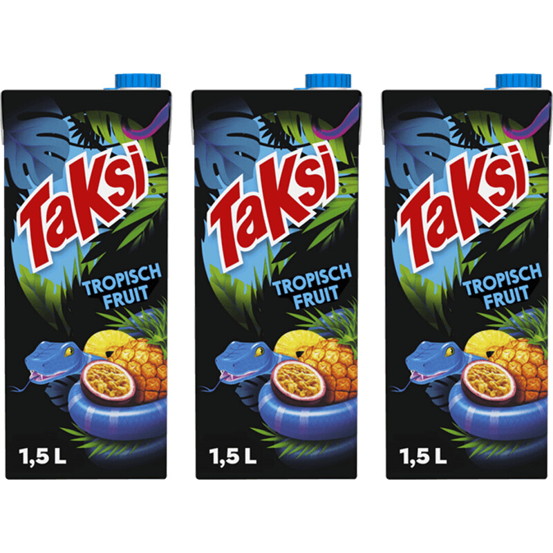Een afbeelding van Taksi Tropisch Fruit 3-pack
