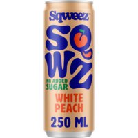 Een afbeelding van Sqweez White peach