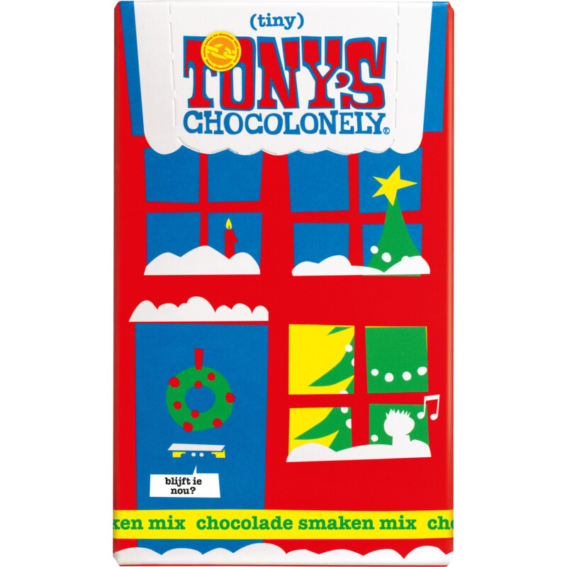 Een afbeelding van Tony's Chocolonely Tiny chocolade smaken mix