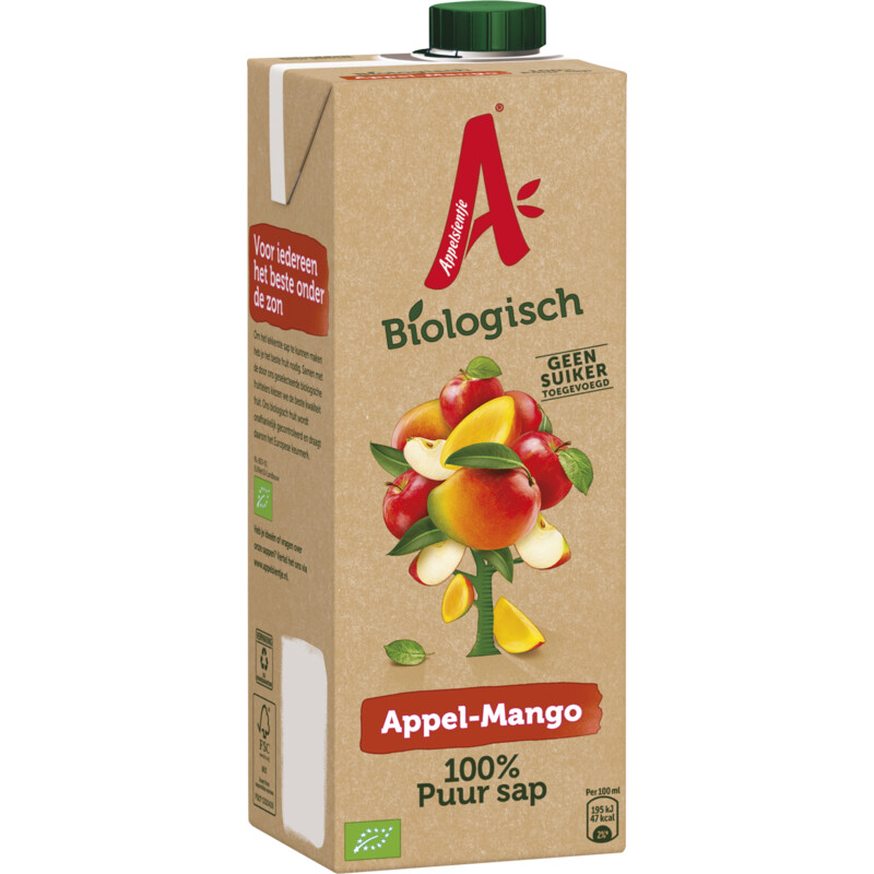 Een afbeelding van Appelsientje Appel mango bio