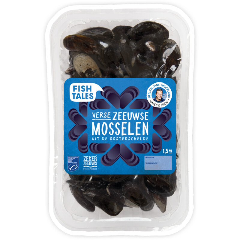 Een afbeelding van Fish Tales Verse Zeeuwse mosselen