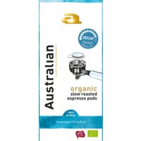 Een afbeelding van Australian Organic espresso pods decaf