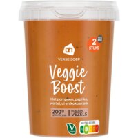 Een afbeelding van AH Verse soep veggie boost met pompoen