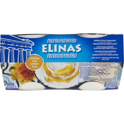 pdp-image-Elinas Yoghurt Griekse stijl honing