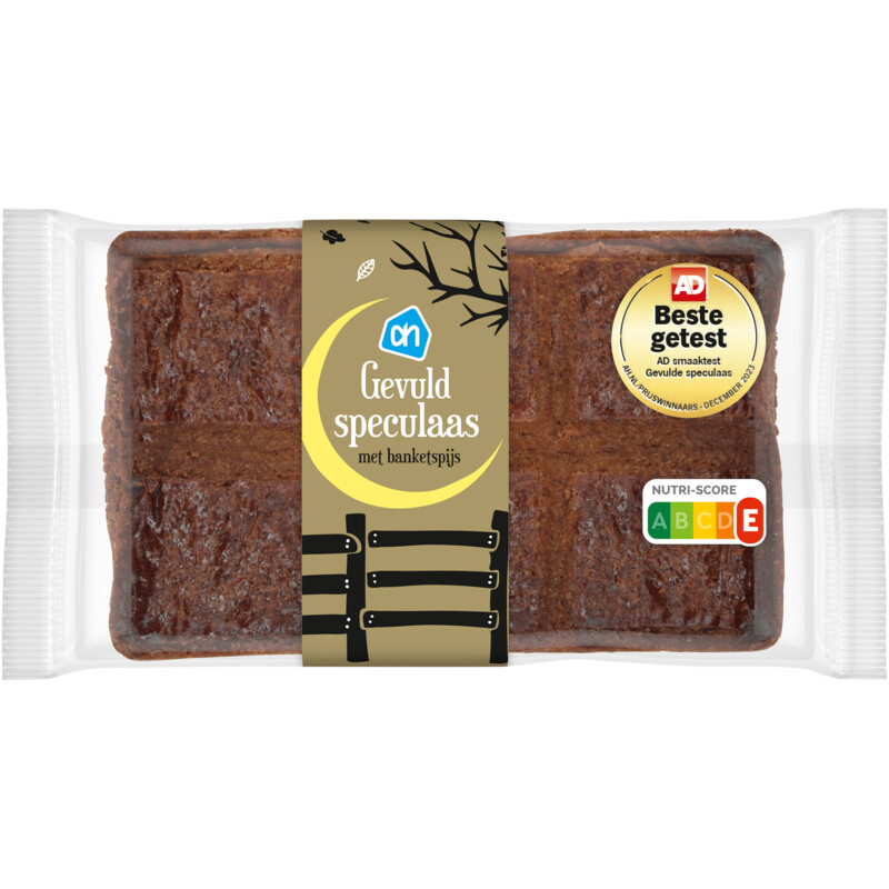 Een afbeelding van AH Gevuld speculaas met banketspijs