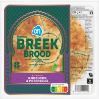 Een afbeelding van AH Borrel breekbrood knoflook & peterselie