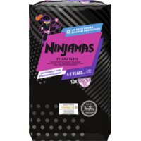 Een afbeelding van Ninjamas Absorberende pyjamabroekjes meisje 4-7