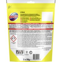 Een afbeelding van Glorix Toiletblok power5 citrus value pack