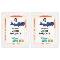AH Gerookte zalmsnippers 2-pack