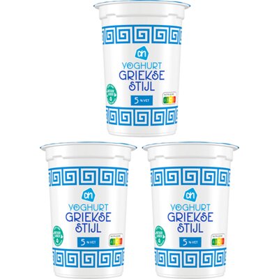 pdp-image-AH Yoghurt Griekse stijl 5% vet 3-pack
