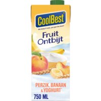 Fruit ontbijt perzik, banaan & yoghurt - 5309