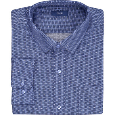 pdp-image-Blue Overhemd stip maat 41-42