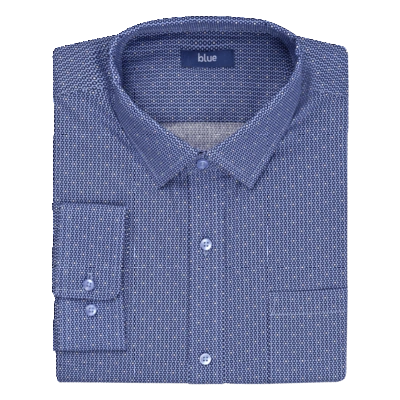 pdp-image-Blue Overhemd stip maat 41-42