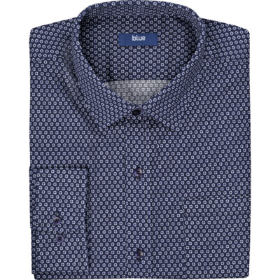 pdp-image-Blue Overhemd ruitje maat 39-40