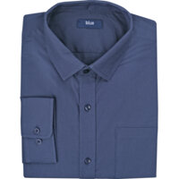 Een afbeelding van Blue Overhemd uni maat 39-40