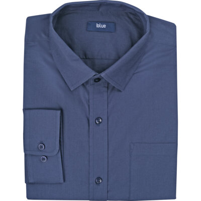 pdp-image-Blue Overhemd uni maat 39-40