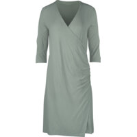 Een afbeelding van Blue Jurk wikkel groen maat XL