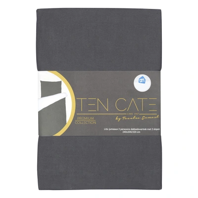pdp-image-Ten Cate Dekbedovertrek antraciet 240x220cm