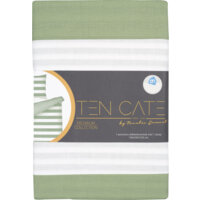 Afbeelding van Ten Cate Dekbedovertrek mint strepen 140x220cm