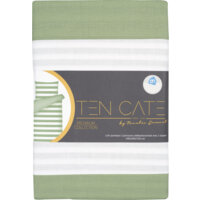 Afbeelding van Ten Cate Dekbedovertrek mint strepen 240x220cm