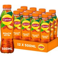 Een afbeelding van Lipton Ice tea peach 12-pack