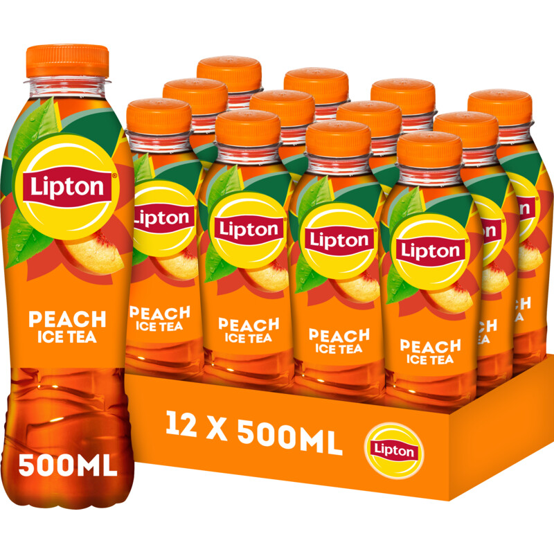 Een afbeelding van Lipton Ice tea peach 12-pack