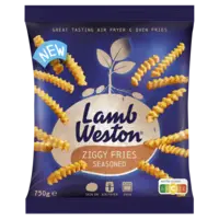 LambWeston Ziggy fries seasoned