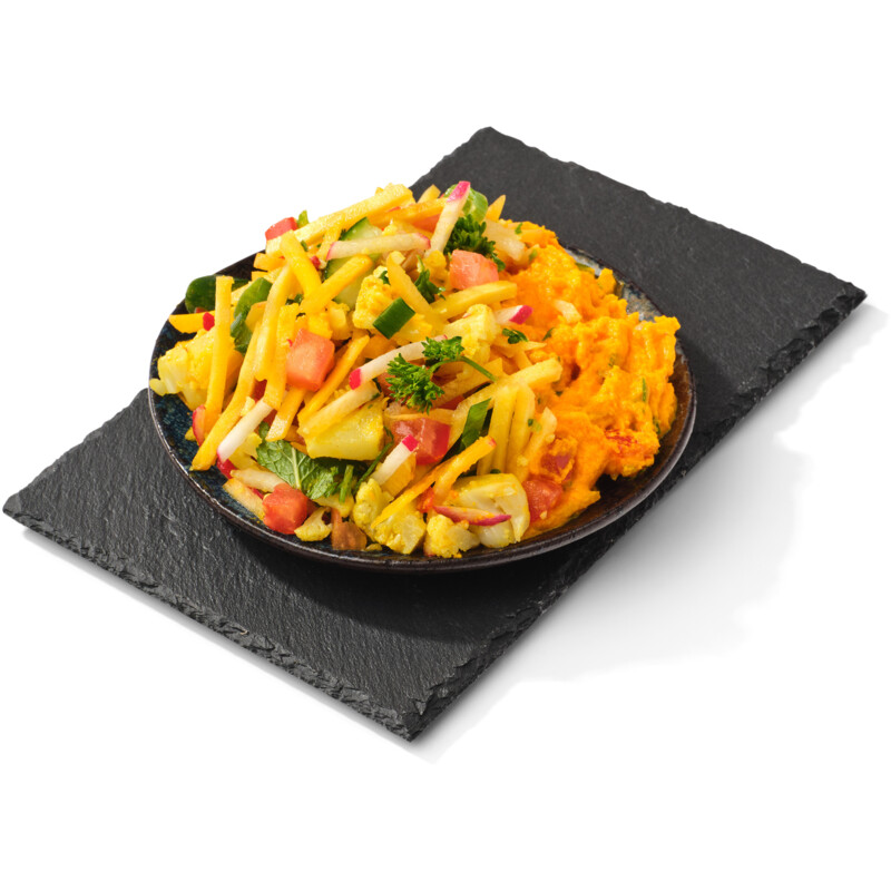 Een afbeelding van AH Terra Plantaardige groentesalade wortel radijs