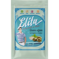 Afbeelding van Elita Groene olijven met knoflook en basilicum