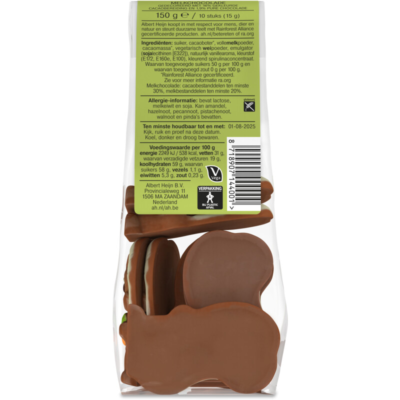 Een afbeelding van AH Chocoladefiguurtjes
