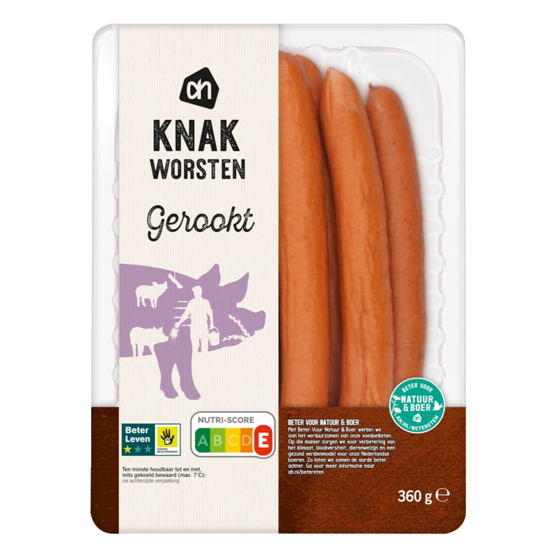 AH Gerookte knakworsten