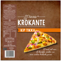 Een afbeelding van AH Pizza krokante kip tikka