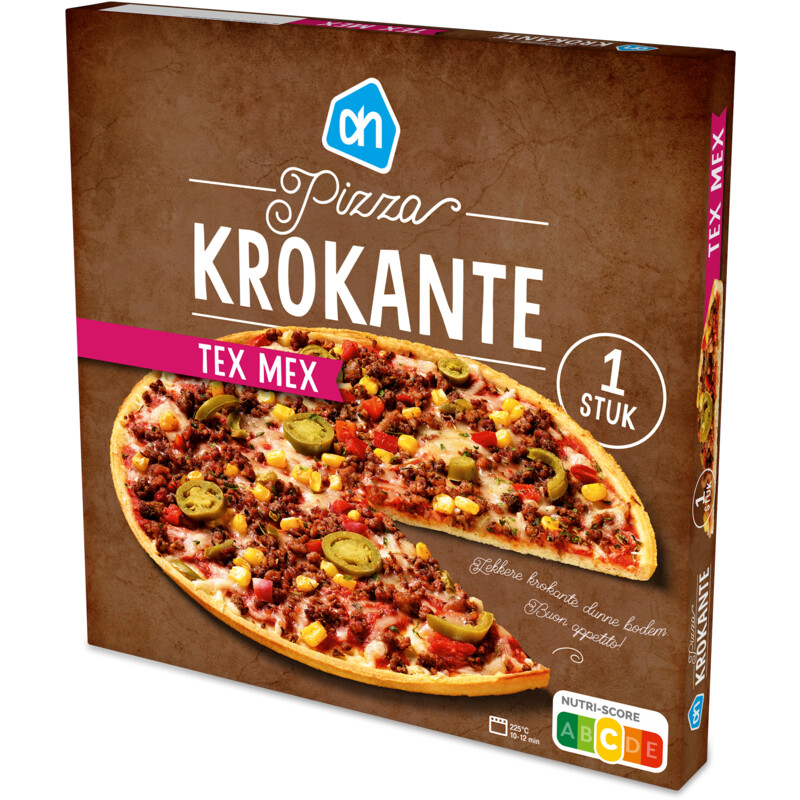 Een afbeelding van AH Pizza krokante tex mex