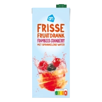 AH Frisse fruitdrank framboos cranberry