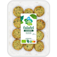 Een afbeelding van AH Terra Biologisch falafel courgette