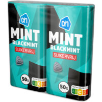 Een afbeelding van AH Mint blackmint suikervrij 2-pack