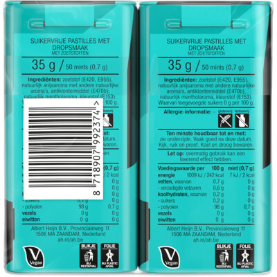 pdp-image-AH Mint blackmint suikervrij 2-pack
