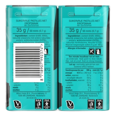 pdp-image-AH Mint blackmint suikervrij 2-pack