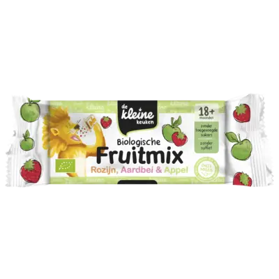 pdp-image-De Kleine Keuken Biologische fruitmix rozijn aardbei 18m+