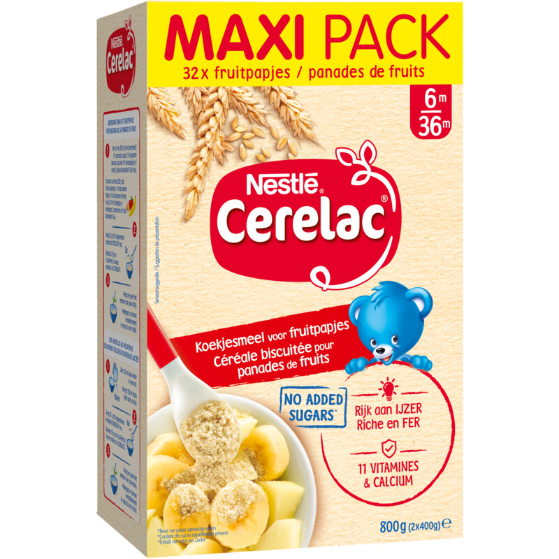 Een afbeelding van Nestlé Cerelac maxi pack bel