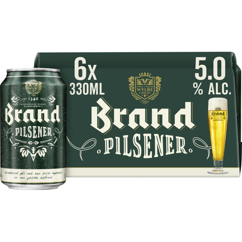 Een afbeelding van Brand Pilsener 6-pack