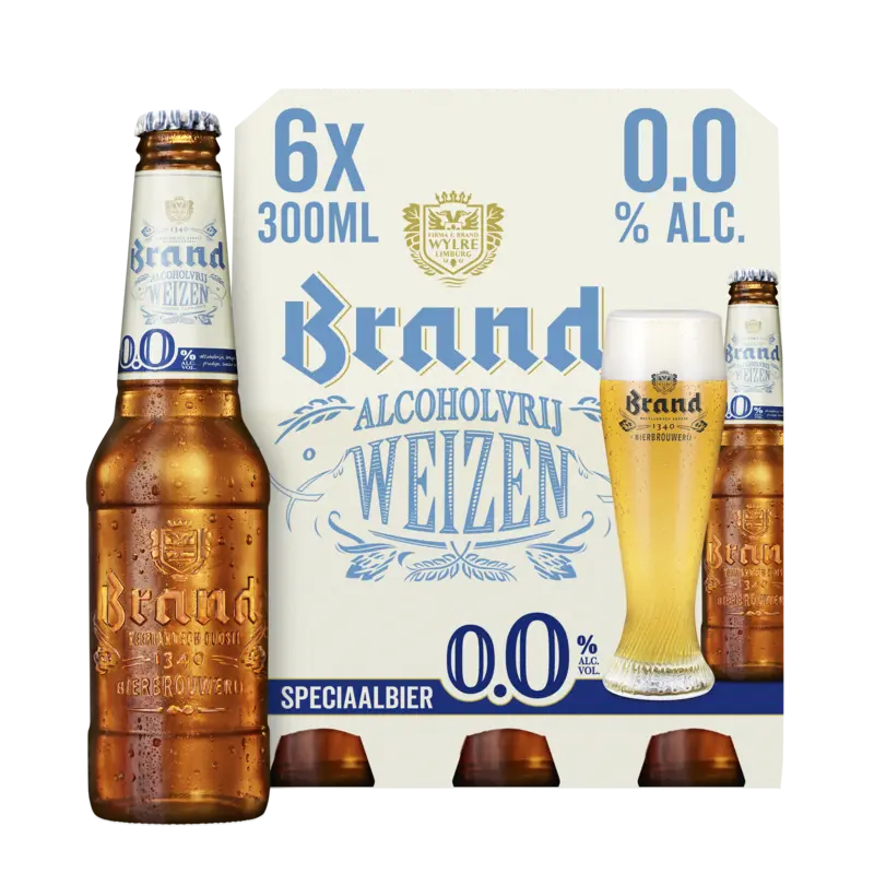 Brand Weizen 0.0 6-pack