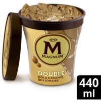 Een afbeelding van Magnum Double gold caramel billionaire