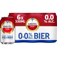 Een afbeelding van Amstel Pilsener 0.0 bier 6-pack