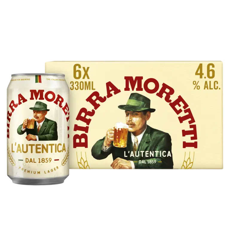 L'Autentica Bier Blik 6-pack