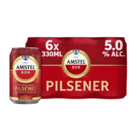 Amstel Pilsener bier 6-pack