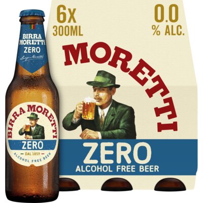 pdp-image-Birra Moretti Zero alcoholvrij bier 6-pack